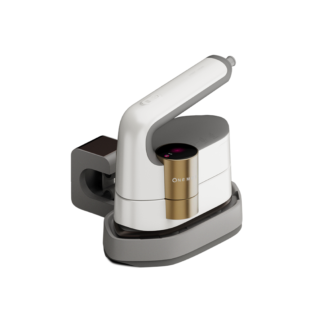 二合一折疊熨燙機(冰河白)